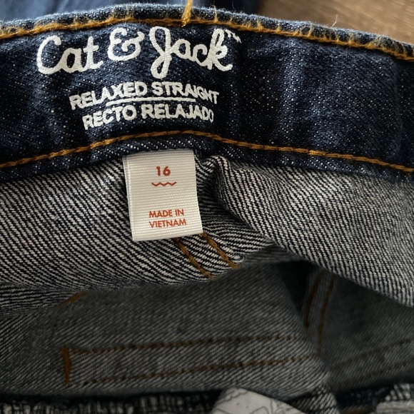 NWT   Cat&Jack Dark Blue jeans - Picture 3 of 4
